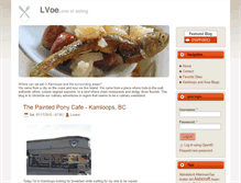 Tablet Screenshot of lvoe.ca